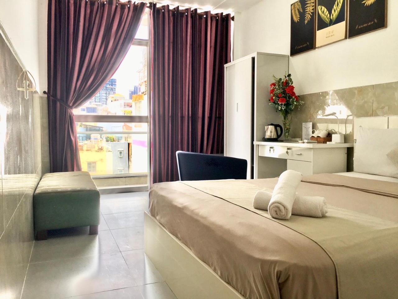 Saigon Cozy Hotel "241 Pham Ngu Lao Street" Ho Chi Minh-staden Exteriör bild